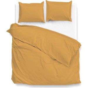 Zohome - Satinado - Dekbedovertrek - Oranje - 100% Katoen-Satijn