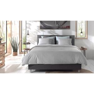 Dekbedovertrek - Blauw - Katoen - 240 x 220 cm