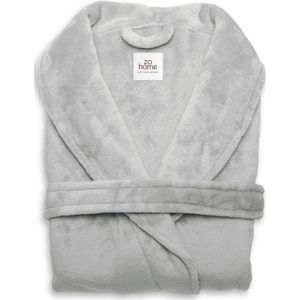 Zohome - Cara - Badjas - Grijs - Geschikt voor de Sauna