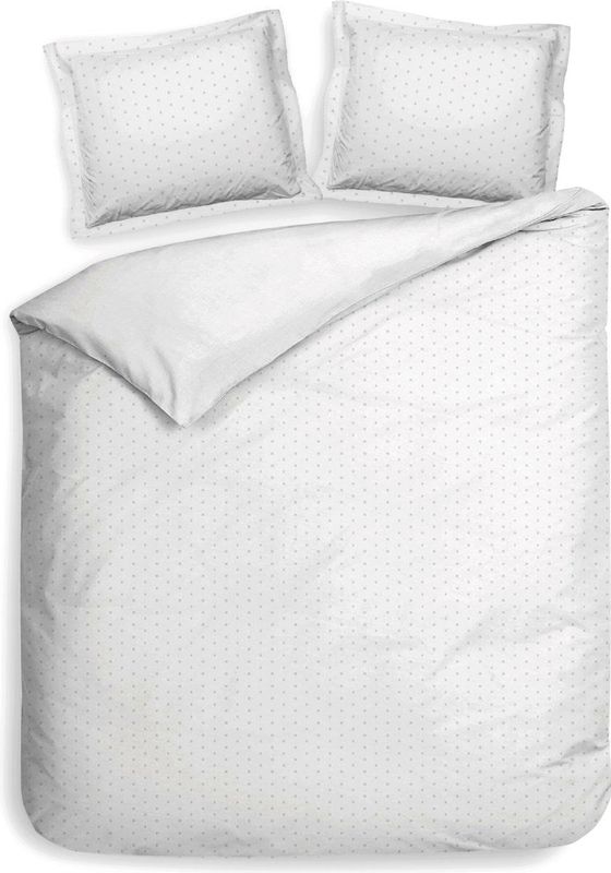 Dekbedovertrek - Katoen - Grijs - 140 x 200 cm