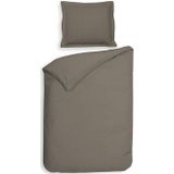 Dekbedovertrek Heckett Lane Punto - Taupe Grey