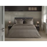 Heckettlane - Banda - Dekbedovertrek - Taupe - 140x220 - 100% Katoen-Satijn