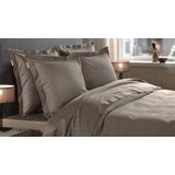 Heckettlane - Banda - Dekbedovertrek - Taupe - 140x220 - 100% Katoen-Satijn