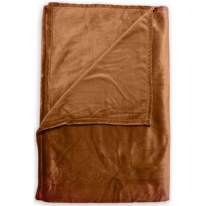 Zohome - Cara - Plaid - Oranje - 100% Polyester - 140x200