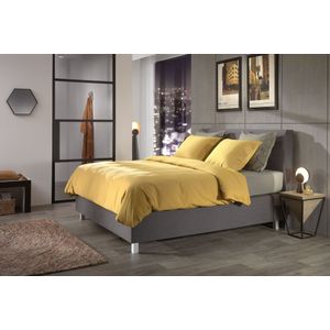 Cialda - Dekbedovertrek - Ochre Gold - Katoen - Knoopsluiting