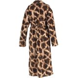 Zohome Badjas Giraffe - Unisex - Bruin - Geschikt voor de Sauna