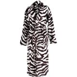 Zohome Badjas Giraffe - Unisex - Bruin - Geschikt voor de Sauna