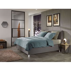 Yellow Dekbedovertrek Katoen Cialda - Dusk Blue - 240x200/220