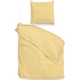 Zohome - Lino - Dekbedovertrek - Geel - 100% Katoen