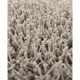 Heckettlane Badmat Busto - Badkamermat - Antislip tapijt - 60-Rond - Grijs