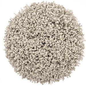 Heckettlane Badmat Onda Badkamermat Antislip tapijt 60 Rond Grijs
