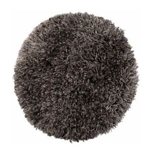 Heckettlane Badmat Cona - Badkamermat - Antislip tapijt - 60-Rond - Grijs