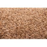 Heckettlane Badmat Cona Badkamermat Antislip tapijt 60 Rond Natural