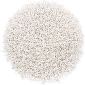 Heckettlane Badmat Busto - Badkamermat - Antislip tapijt - 60-Rond - Wit