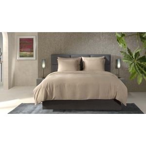 Yellow Dekbedovertrek Bamboo - Eenpersoons - 140x200/220 cm - Desert Sand