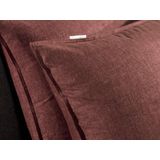 Heckettlane Franela Dekbedovertrek Flanel 220cm Bruin