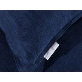 Heckettlane - Franela Dekbedovertrek - Blauw - Flanel - 240x200-220cm