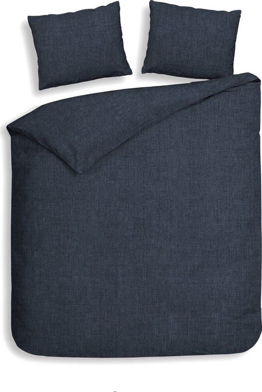 Heckettlane - Franela Dekbedovertrek - Blauw - Flanel - 240x200-220cm