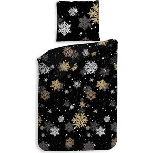 Heckettlane - Avrem - Dekbedovertrek - Multi - Eenpersoons - Flanel - 140x200-220cm