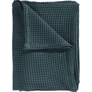 Heckettlane Bed Sprei Wafel - Bedsprei 1 persoons - Wafeldeken - 180x260 - Groen