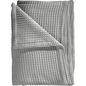 Heckettlane - Wafel-Sprei - Bedsprei 1 Persoons - Grijs - 180x260