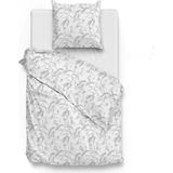 Zohome - Fiori-di-Satinado - Dekbedovertrek - Wit - 100% Katoen-Satijn