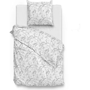Zohome - Fiori-di-Satinado - Dekbedovertrek - Wit - 100% Katoen-Satijn