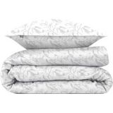 Zohome - Fiori-di-Satinado - Dekbedovertrek - Wit - 100% Katoen-Satijn