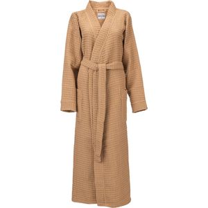 Heckettlane Badjas - Wafel - Kamerjas - Ochtendjas van Katoen - Taupe