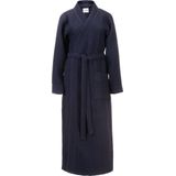 Heckettlane - Badjas Wafel - Blauw - Ochtendjas van Katoen - Geschikt voor de Sauna