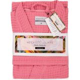 Heckettlane - Wafel - Badjas - Roze - Kamerjas voor Dames en Heren