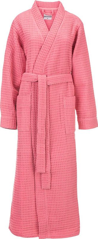 Heckettlane - Wafel - Badjas - Roze - Kamerjas voor Dames en Heren