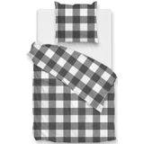 Dekbedovertrek ZoHome Quattro Di Lino - Dark Grey