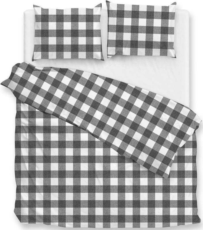 Dekbedovertrek ZoHome Quattro Di Lino - Dark Grey