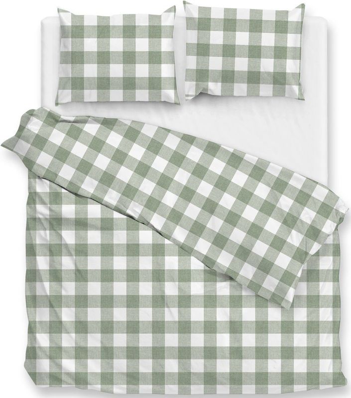 Dekbedovertrek ZoHome Quattro Di Lino - Moss Green