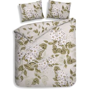 Heckettlane Juliette Dekbedovertrek - Lits-jumeaux - Katoen - 260x200-220cm - Natural