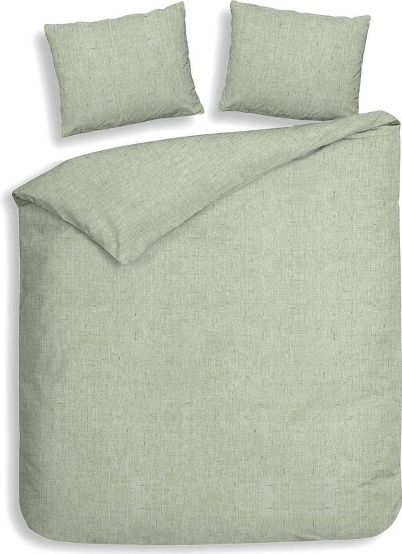 Dekbedovertrek Heckett Lane Franela Flanel - Laurel Green