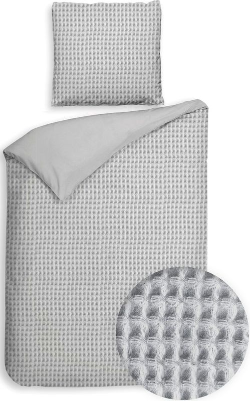 Dekbedovertrek Heckett Lane Vafala - Melange Grey