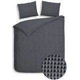 Dekbedovertrek - Wit - Katoen - 1 Persoons