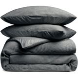 Heckettlane - Vafala - Dekbedovertrek - Grijs - 260x220 - Katoen