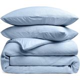 Dekbedovertrek - Grijs - Katoen - 240x220 cm