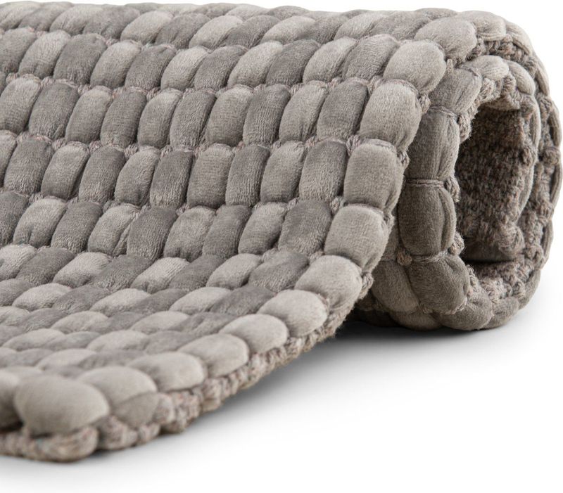 Badmat - Grijs - Katoen