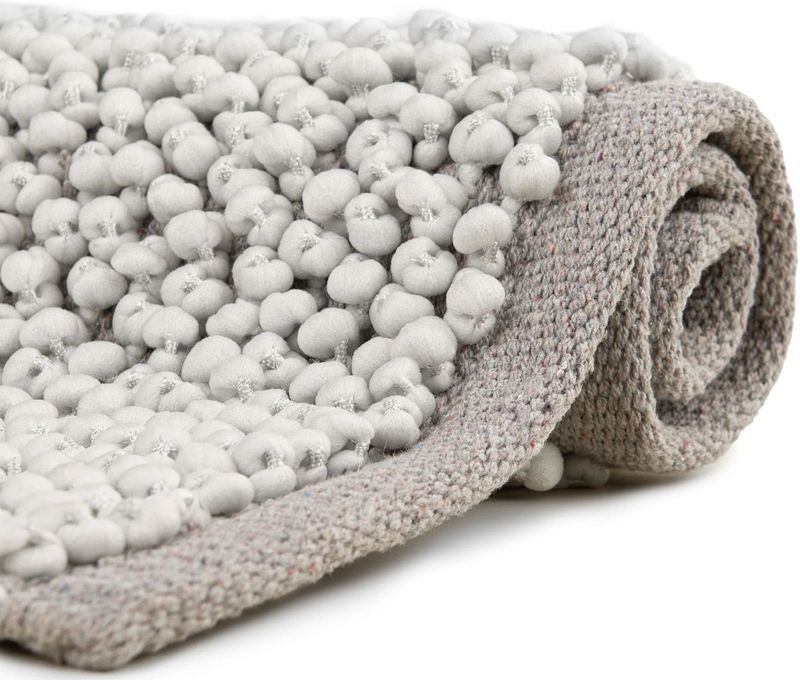 Heckettlane - Nodo - Badkamermat - Grijs - Antislip - 70x120