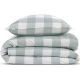 Zohome - Quattro-di-Lino - Dekbedovertrek - Grijs - 100% Katoen