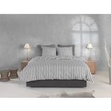 Zohome - Banda-di-Lino - Dekbedovertrek - Grijs - 240x220 - 100% Katoen
