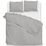 Zohome - Banda-di-Lino - Dekbedovertrek - Grijs - 240x220 - 100% Katoen