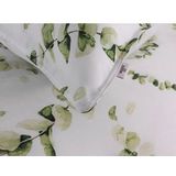 Zo! Home - Satijn White Print - HNZOHS106-01 - B 140 x L 200 cm/B 140 x L 220 cm - 1-persoons -