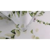 Zo! Home - Satijn White Print - HNZOHS106-01 - B 140 x L 200 cm/B 140 x L 220 cm - 1-persoons -