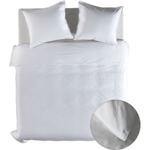 Yellow Suites - Dubai - Dekbedovertrek - Wit/ Groen/ Taupe/ Grijs/ Antraciet/ Beige - Katoen-satijn