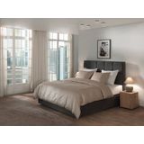 Dekbedovertrek - Wit - Katoen - Eenpersoons